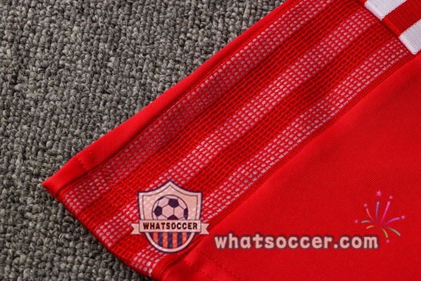 Training Polo Bayern Munich + Pants Red 2021-2022