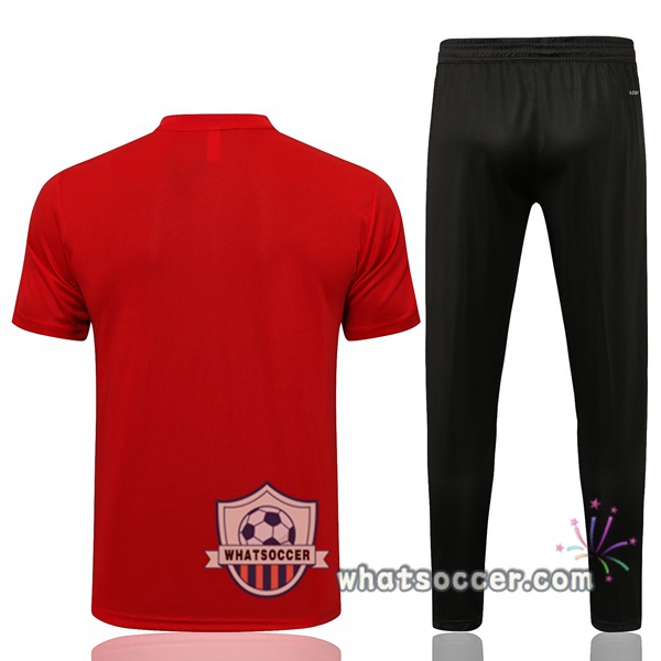 Training Polo Arsenal + Pants Red 2021-2022