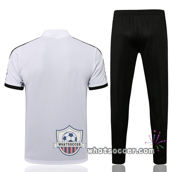 Training Polo Juventus + Pants White 2021-2022