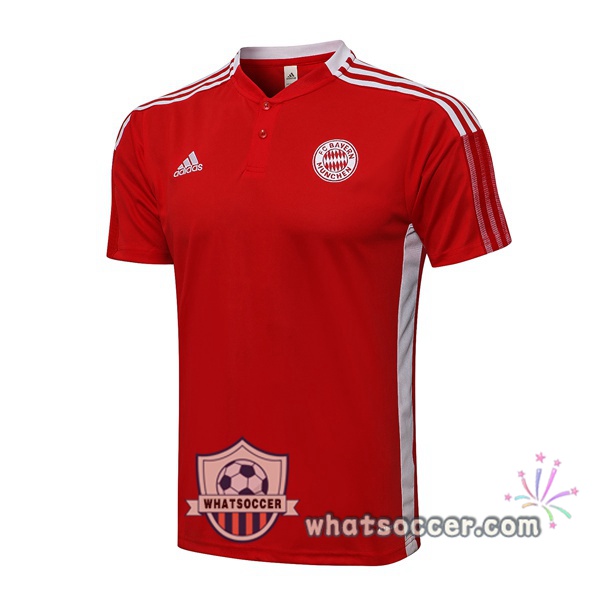 Training Polo Bayern Munich Red 2021-2022