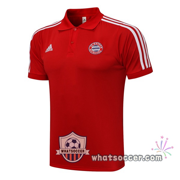 Training Polo Bayern Munich Red 2021-2022