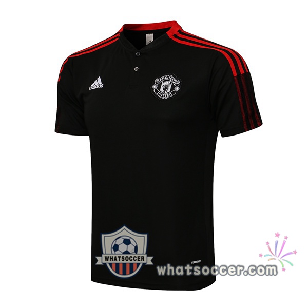 Training Polo Manchester United Black 2021-2022