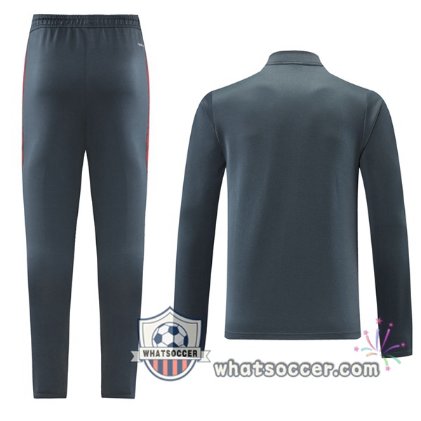Flamengo Gray Training Jacket 2021-2022