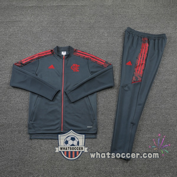 Flamengo Gray Training Jacket 2021-2022