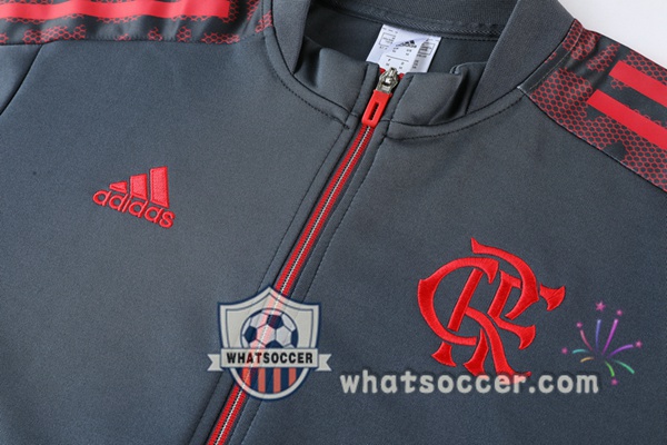 Flamengo Gray Training Jacket 2021-2022