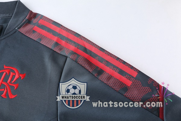 Flamengo Gray Training Jacket 2021-2022