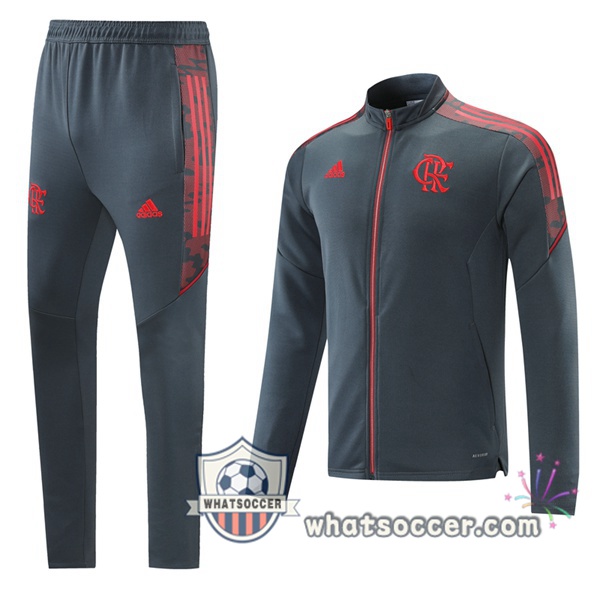 Flamengo Gray Training Jacket 2021-2022