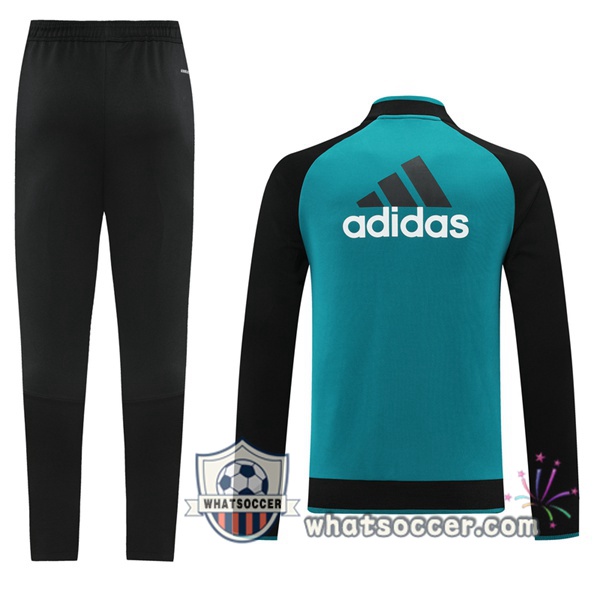 Real Madrid Blue Black Training Jacket 2021-2022