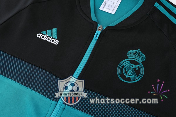 Real Madrid Blue Black Training Jacket 2021-2022