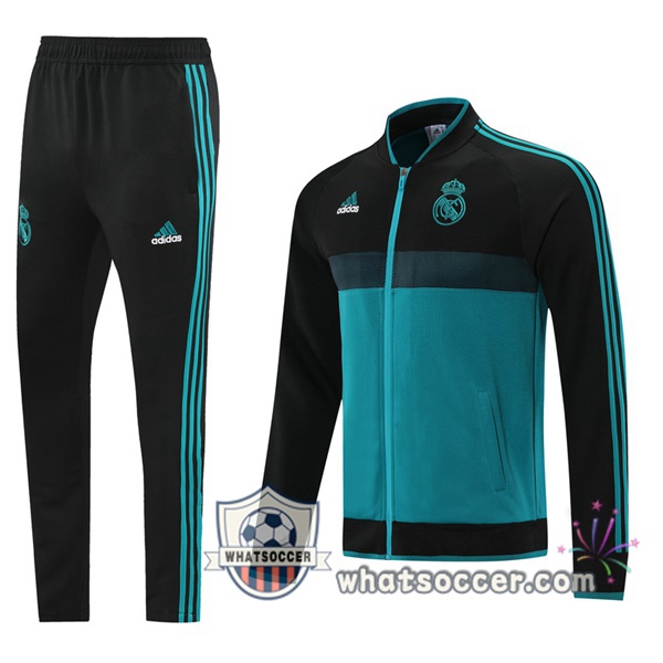 Real Madrid Blue Black Training Jacket 2021-2022