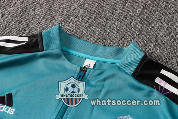 Real Madrid Blue Training Jacket 2021-2022