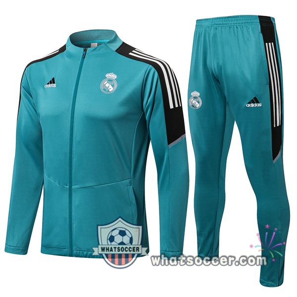 Real Madrid Blue Training Jacket 2021-2022
