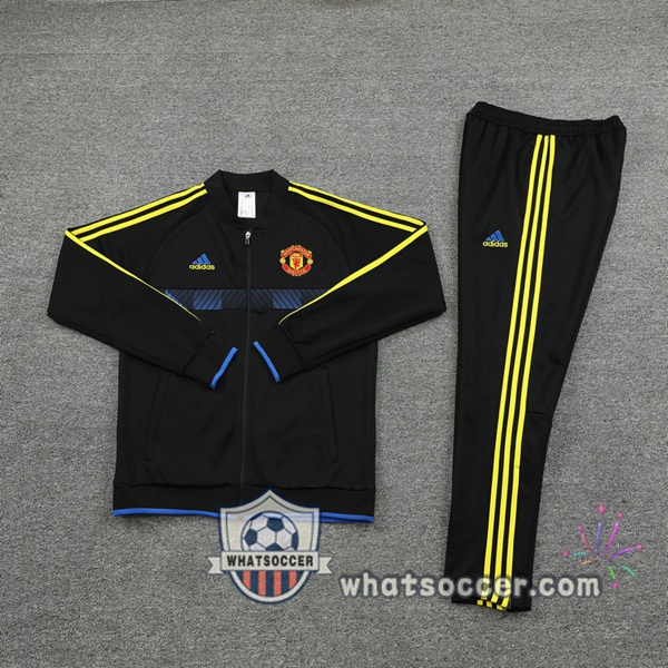 Manchester United Black Training Jacket 2021-2022