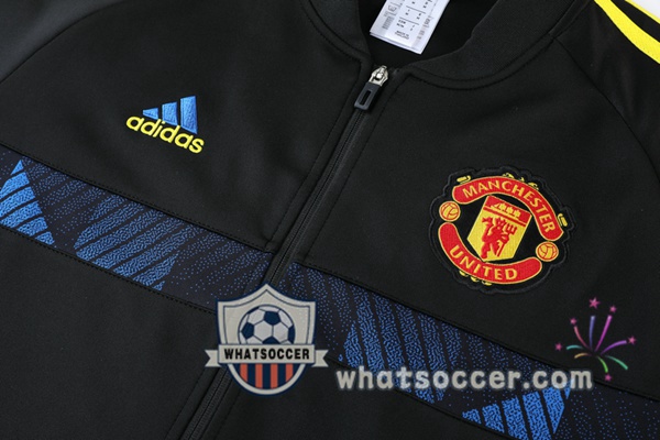 Manchester United Black Training Jacket 2021-2022
