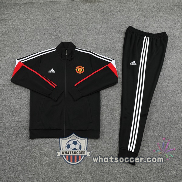 Manchester United Black Training Jacket 2021-2022