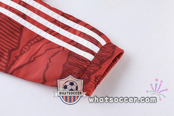 Bayern Munich Red Windbreaker Hoodie 2021-2022