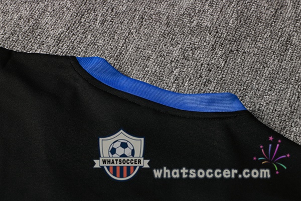 Real Madrid + Pants Black Training T-Shirt Suit 2021-2022
