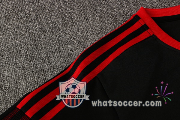 Manchester United + Pants Black Training T-Shirt Suit 2021-2022