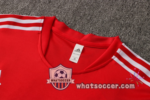 Arsenal + Pants Red Training T-Shirt Suit 2021-2022