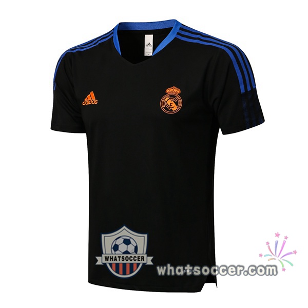 Real Madrid Black Training T-Shirts 2021-2022