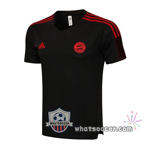 Bayern Munich Black Training T-Shirts 2021-2022
