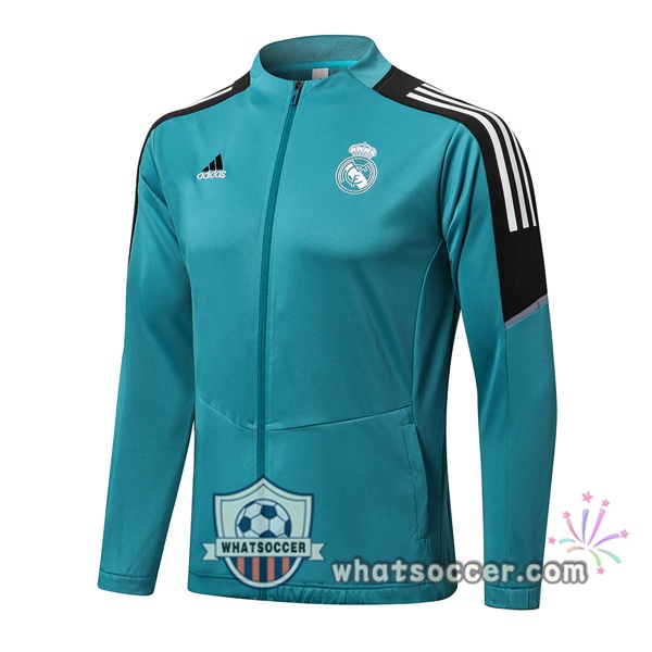 Real Madrid Blue Soccer Jacket 2021-2022