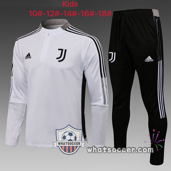 Juventus Kids White Tracksuit 2021-2022