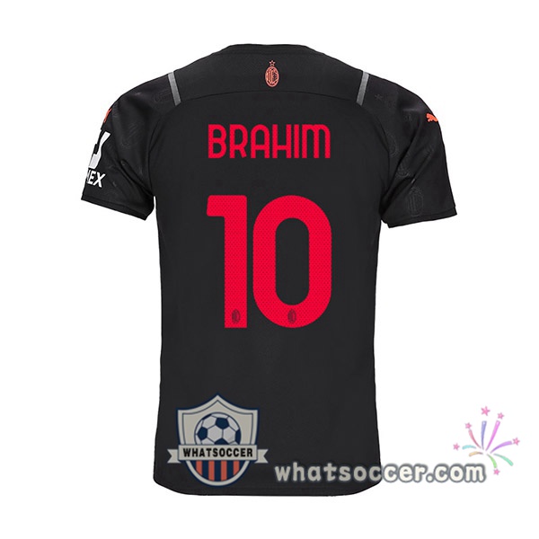 AC Milan (BRAHIM 10) Third Soccer Jerseys 2021-2022