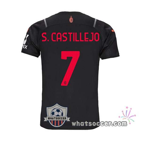 AC Milan (S. CASTILLEJO 7) Third Soccer Jerseys 2021-2022