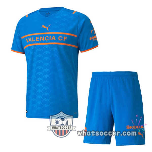 Valencia CF Kids Third Soccer Jerseys 2021-2022