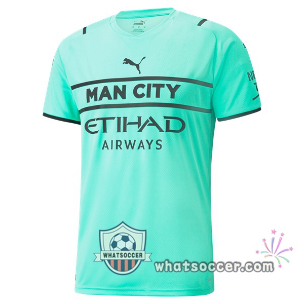 Manchester City Goalkeeper Green Soccer Jerseys 2021-2022