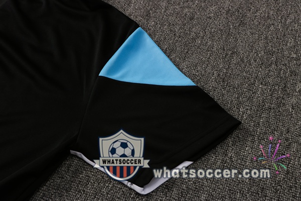 Training Polo Marseille OM + Pants Black 2021-2022