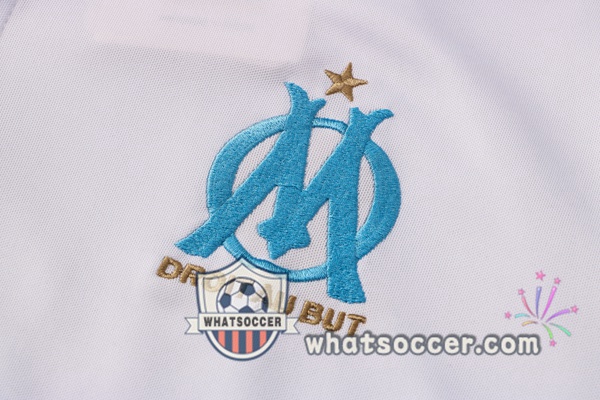 Training Polo Marseille OM + Pants White 2021-2022