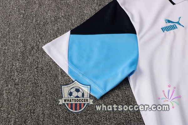 Training Polo Marseille OM + Pants White 2021-2022