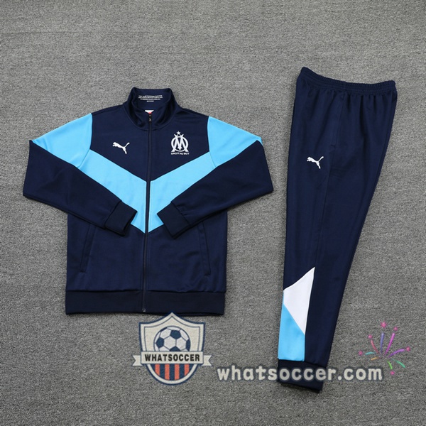 Marseille OM Blue Royal Training Jacket 2021-2022