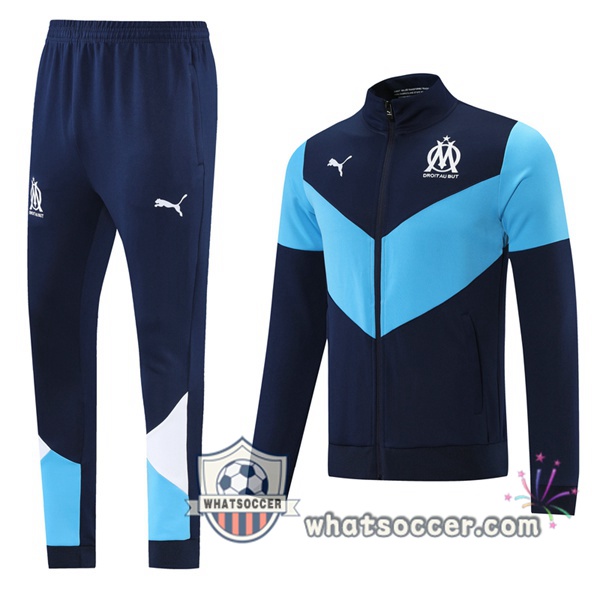 Marseille OM Blue Royal Training Jacket 2021-2022