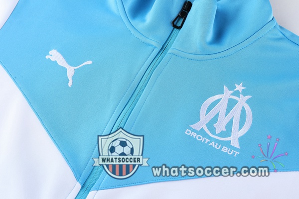 Marseille OM Blue White Training Jacket 2021-2022