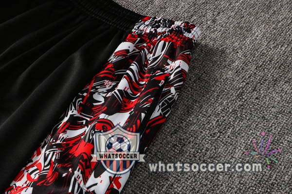 AC Milan Red Black Training Jacket 2021-2022