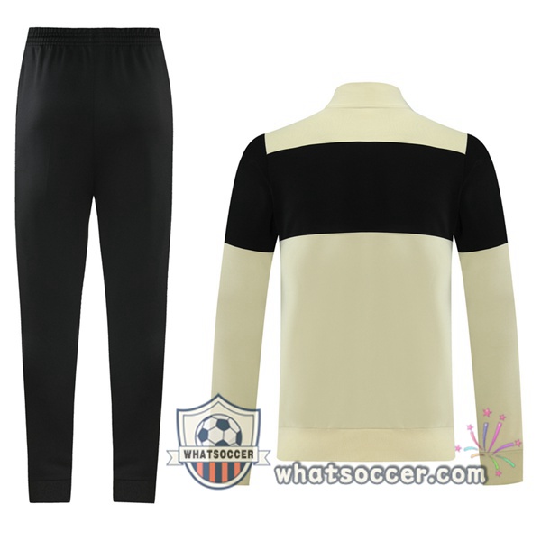 AC Milan Yellow Black Training Jacket 2021-2022