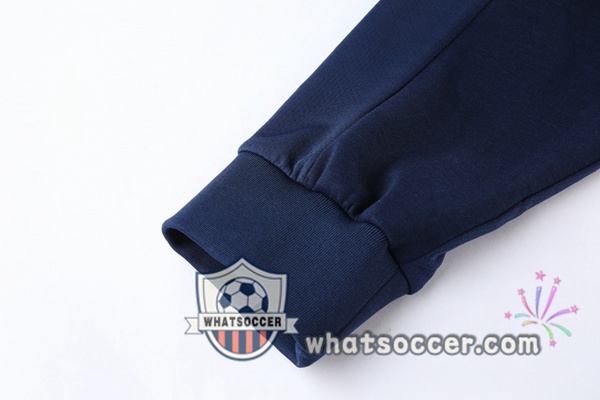Marseille OM Blue Hooded Jacket 2021-2022