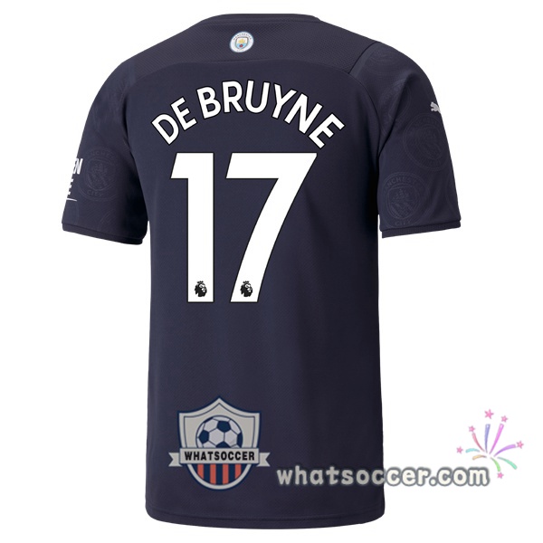Manchester City (DE BRUYNE 17) Third Soccer Jerseys 2021-2022
