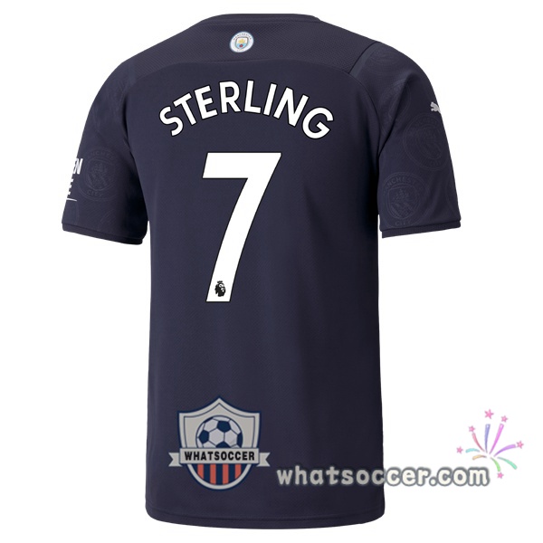 Manchester City (STERLING 7) Third Soccer Jerseys 2021-2022