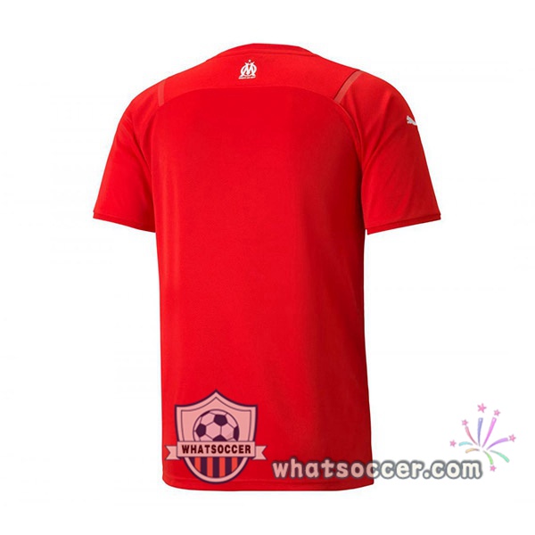 Marseille OM Goalkeeper Red Soccer Jerseys 2021-2022