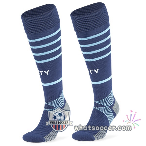 Manchester City Third Soccer Socks 2021-2022