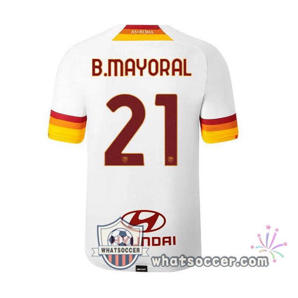AS Roma (B.MAYORAL 21) Away Soccer Jerseys 2021-2022