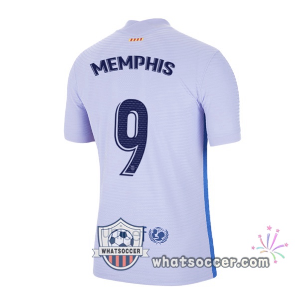 FC Barcelona (Memphis 9) Away Soccer Jerseys 2021-2022