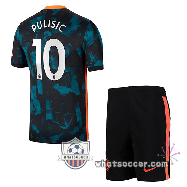 FC Chelsea (PULISIC 10) Kids Third Soccer Jerseys 2021-2022