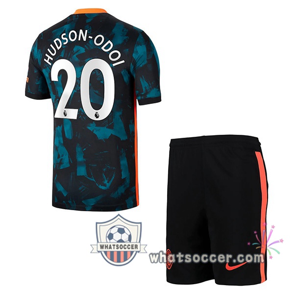 FC Chelsea (HUDSON-ODOI 20) Kids Third Soccer Jerseys 2021-2022