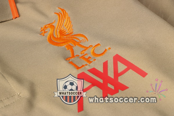 Training Polo FC Liverpool + Pants Yellow 2021-2022