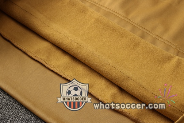 JORDAN Paris PSG Yellow Hooded Jacket 2021-2022